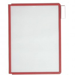 Durable 5606 03 Sherpa Display Panel A4 Red